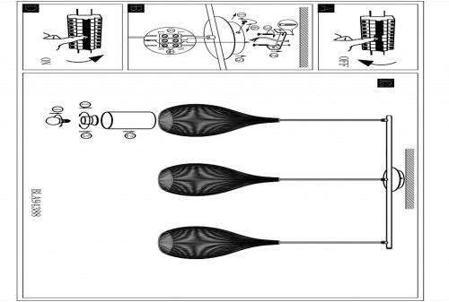 Подвесной светильник Eglo Razoni 94389 в Нижнем Новгороде фото 2