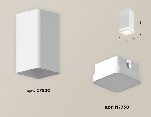 Накладной светильник Ambrella Light XS XS7820020 в Нижнем Новгороде фото 2