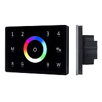 Панель Sens SMART-P85-RGBW Black (230V, 4 зоны, 2.4G) (Arlight, IP20 Пластик, 5 лет) в Петровом Вале