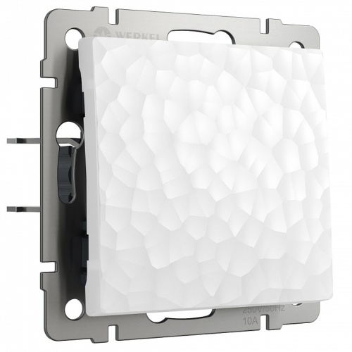 Выключатель одноклавишный без рамки Werkel Hammer белый W1210001 в Нижнем Новгороде