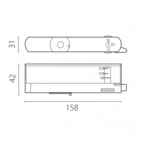 Переходник для трека Lightstar Quattro 594046 в Нижнем Новгороде фото 2