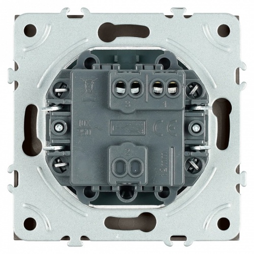 Выключатель одноклавишный без рамки Stekker Эмили 49917 в Нижнем Новгороде фото 3