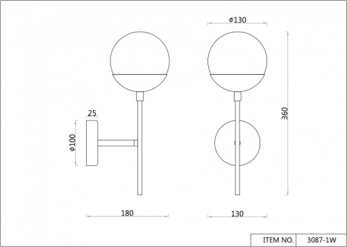 Бра F-promo Tufan 3087-1W в Нижнем Новгороде фото 4