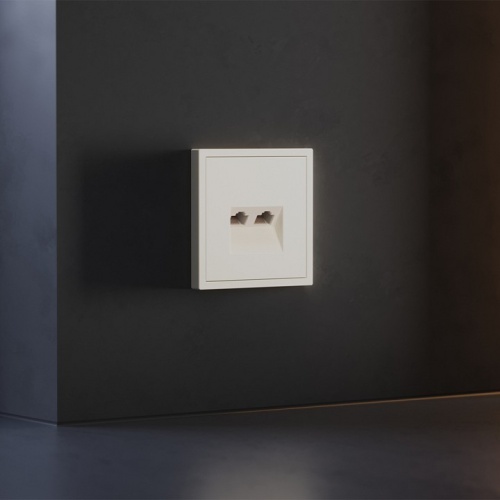 Накладка для розетки RJ-11 или RJ-45 Voltum S70 VLS001413 в Нижнем Новгороде фото 3