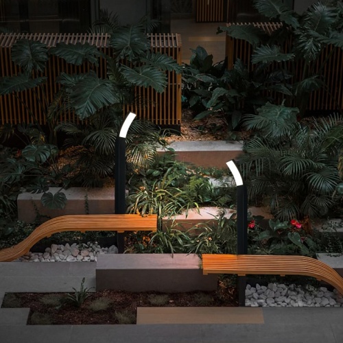 Наземный низкий светильник Escada Dravite 30002G/02LED в Нижнем Новгороде фото 3