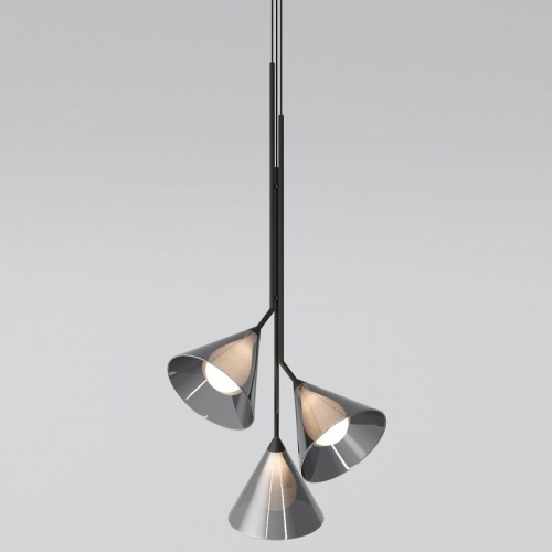 Подвесная люстра Eurosvet Enigma 70161/3 черный в Нижнем Новгороде