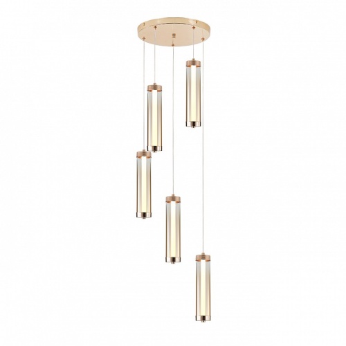 Подвесной светильник Indigo Rilucente 11061/5P Gold в Нижнем Новгороде фото 4