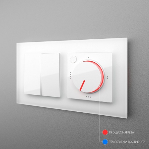 Терморегулятор электромеханический для теплого пола Werkel белый W1151101 в Нижнем Новгороде фото 6