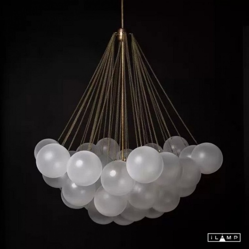 Люстра на штанге iLamp Globe 10099P/3-D800 GL-WH в Нижнем Новгороде фото 7