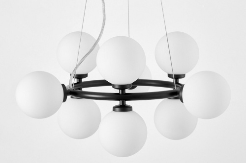 Подвесная люстра LUMINA DECO MARSIADA LDP 6033-9 BK в Нижнем Новгороде фото 2