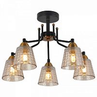 Люстра на штанге Freya Capella FR4017PL-05BBZ в Нижнем Новгороде