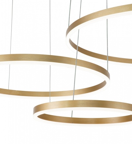 Подвесной светильник Indigo Galass 14001/3P Gold в Нижнем Новгороде фото 4