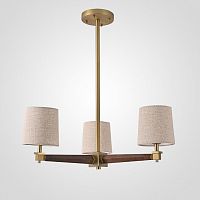 Люстра на штанге Imperiumloft Jorgenson Beige/Dark wood STAVRA01 в Нижнем Новгороде