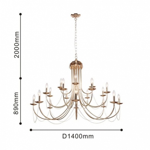 Подвесная люстра F-promo Plini 2591-20P в Нижнем Новгороде фото 4