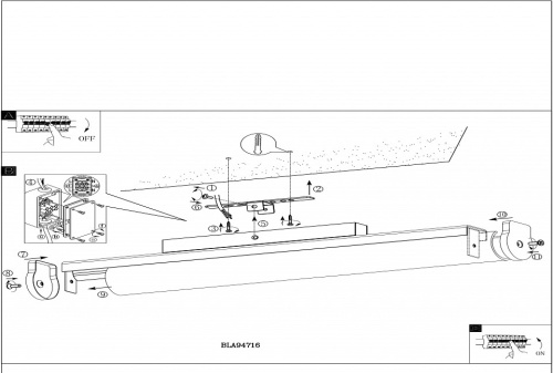 Накладной светильник Eglo Calnova 94716 в Нижнем Новгороде фото 2
