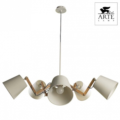 Подвесная люстра Arte Lamp Pinocchio A5700LM-5WH в Кропоткине фото 4