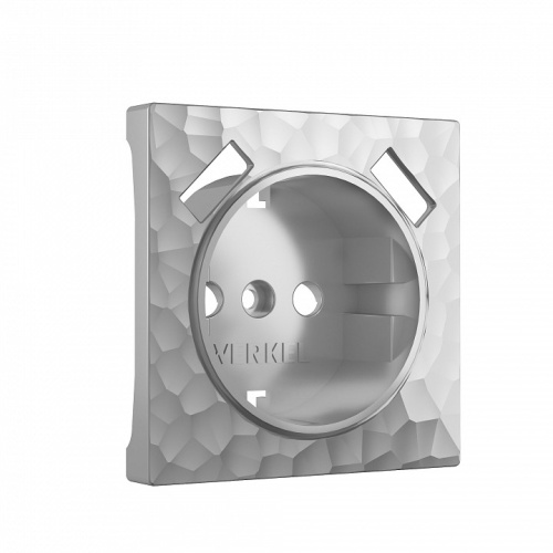 Накладка для розетки с заземлением и 2хUSB Werkel Hammer серебряный W1279506 в Нижнем Новгороде