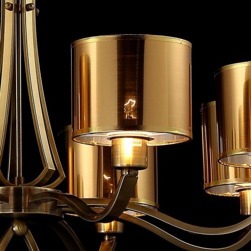 Подвесная люстра ILLUMICO  IL1802-8P-17 AB в Нижнем Новгороде фото 2