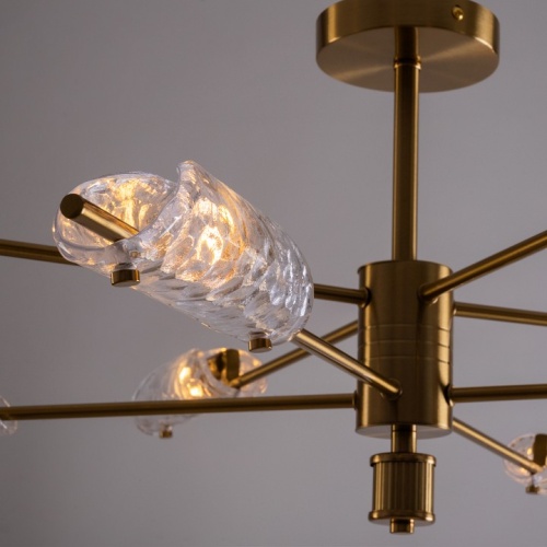 Люстра на штанге Freya Baret FR5420CL-08BS в Нижнем Новгороде фото 5