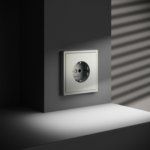Розетка с заземлением, без рамки Voltum S70 VLS040105 в Нижнем Новгороде фото 5