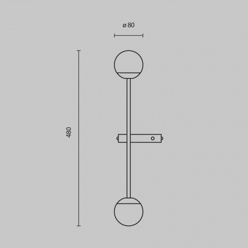 Бра Maytoni Touch MOD285WL-L10BS3K в Нижнем Новгороде фото 6
