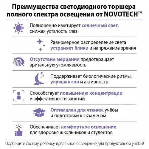 Торшер Novotech LEDO 359974 в Нижнем Новгороде фото 6
