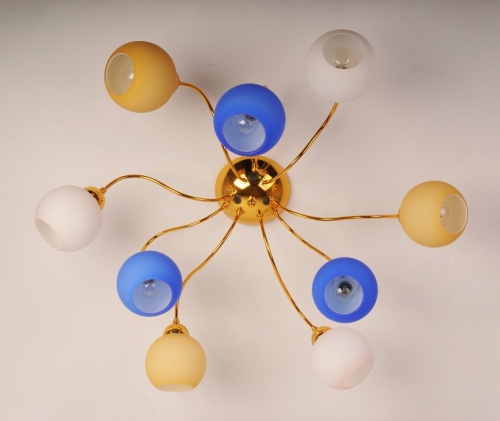 Потолочная люстра Doge Luce 111 350PL9GO-MIX в Нижнем Новгороде фото 3