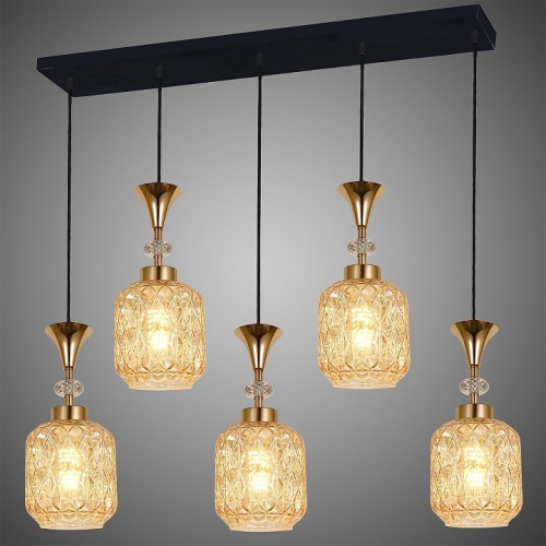 Подвесной светильник 02003-0.9-05L AMBER в Нижнем Новгороде фото 3