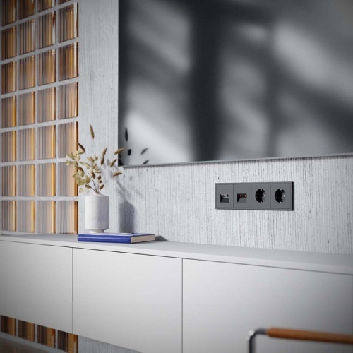 ТВ-розетка и розетка Ethernet RJ-45 без рамки Voltum S70 VLS060708 в Нижнем Новгороде фото 7