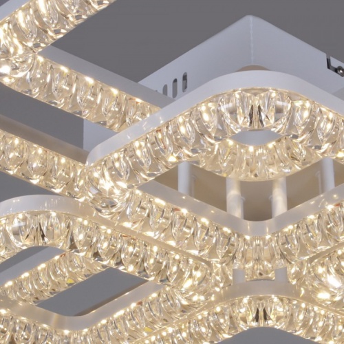 Потолочная люстра 09848-1 09848-0.3-4+4B WH в Нижнем Новгороде фото 5