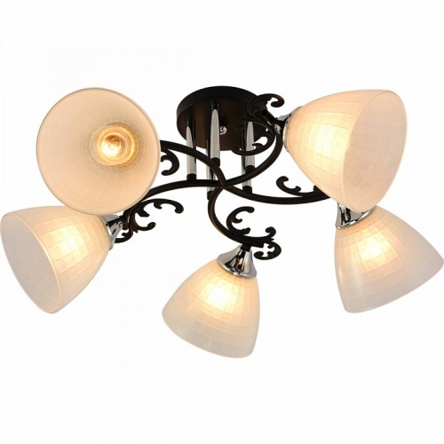 Люстра на штанге 11308-0.3-05 BK+CR в Нижнем Новгороде фото 3