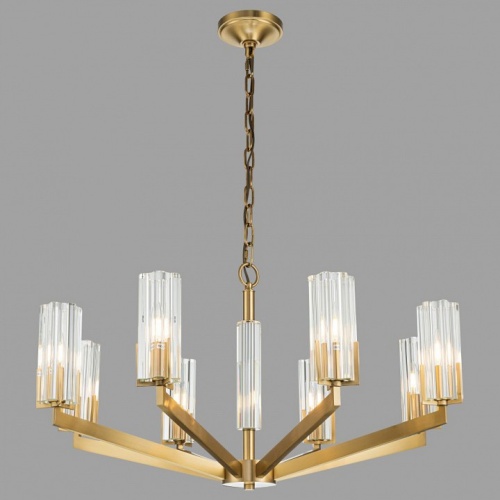 Подвесная люстра Belfast Malone 6035-8 BR CL в Нижнем Новгороде фото 2