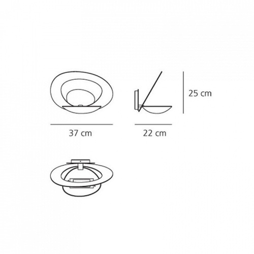 Накладной светильник Artemide  1240020A в Нижнем Новгороде фото 2