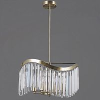 Подвесная люстра ILLUMICO IL3475 IL3475-6PSQ-25AB ELITE в Нижнем Новгороде