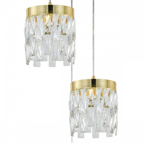 Подвесной светильник Indigo Anna 12029/3P Gold в Нижнем Новгороде фото 3