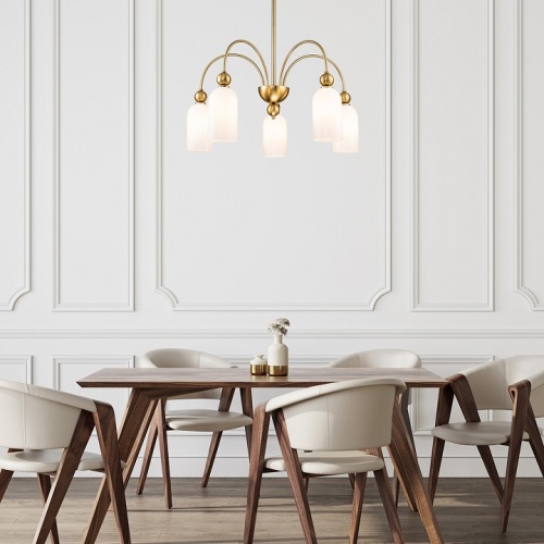 Люстра на штанге Escada Ode 686/5PL Copper в Нижнем Новгороде фото 2