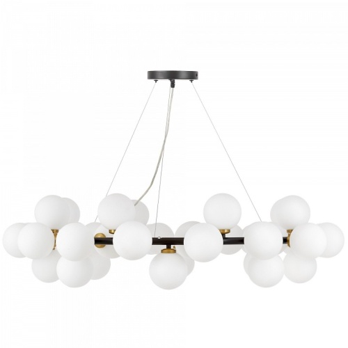 Подвесная люстра LUMINA DECO MARSIADA LDP 6033-40 BK+MD в Нижнем Новгороде фото 4