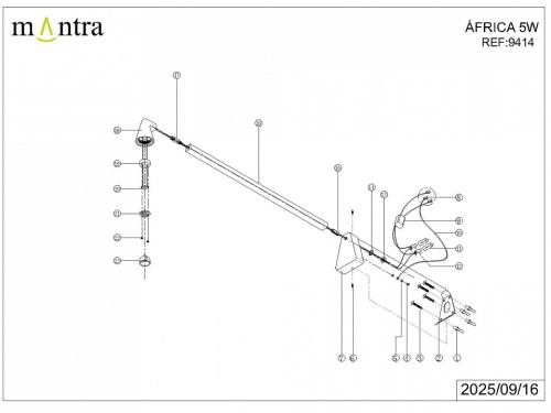 Бра Mantra Africa 9414 в Нижнем Новгороде фото 6
