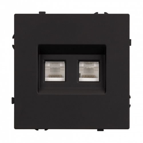 Розетка двойная Ethernet RJ-45 без рамки Arlight NOBE 054313(1) в Нижнем Новгороде фото 2