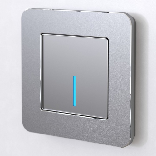 Рамка на 1 пост Werkel Platinum (алюминий) W0012606 в Нижнем Новгороде фото 4