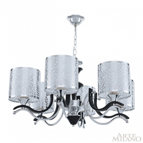 Подвесная люстра Arte Milano Florentia-6787 306787/6 Bk/Ni в Нижнем Новгороде фото 10