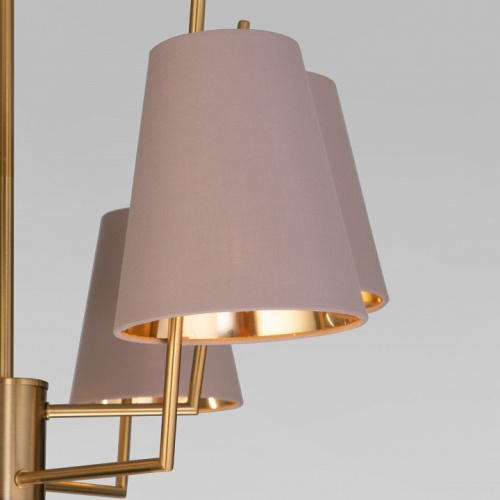 Люстра на штанге Eurosvet Topanga 60173/6 латунь в Нижнем Новгороде фото 7