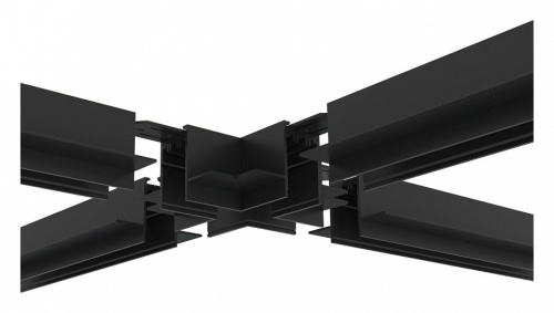 Соединитель X-образный для треков Denkirs SMART HIDE TR2114-BK в Нижнем Новгороде фото 2
