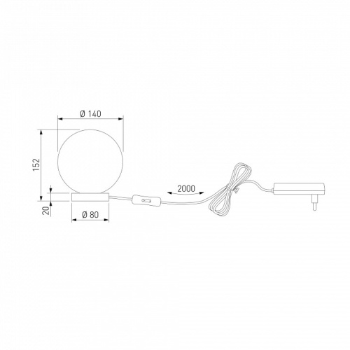 Настольная лампа декоративная Bogate's Crystall 1_102 в Нижнем Новгороде фото 3