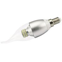 Светодиодная лампа E14 CR-DP-Flame 6W Day White 220V (Arlight, СВЕЧА) в Новой Ляле