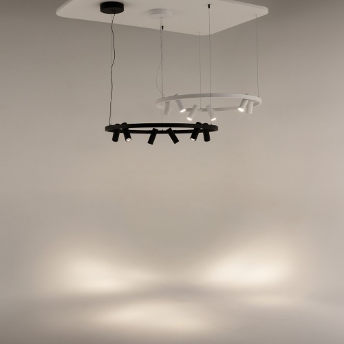 Подвесная люстра Maytoni Halo MOD102PL-L42BK в Нижнем Новгороде фото 6