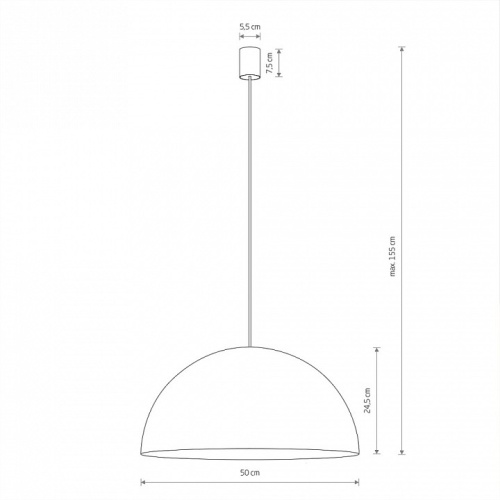 Подвесной светильник Nowodvorski Hemisphere Super L 10693 в Дудинке фото 7