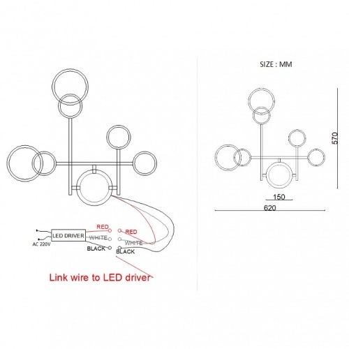 Накладной светильник Imperiumloft ZINGY E zingy01 в Нижнем Новгороде фото 14