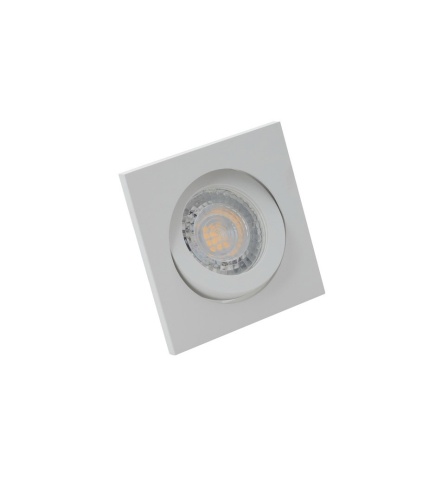 DK2016-WH Встраиваемый светильник, IP 20, 50 Вт, GU10, белый, алюминий в Белой Калитве фото 3