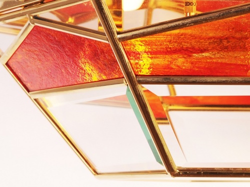 Накладной светильник Doge Luce 1007 1007/3PL-B.CRISTALLO M+ROSSO в Нижнем Новгороде фото 4